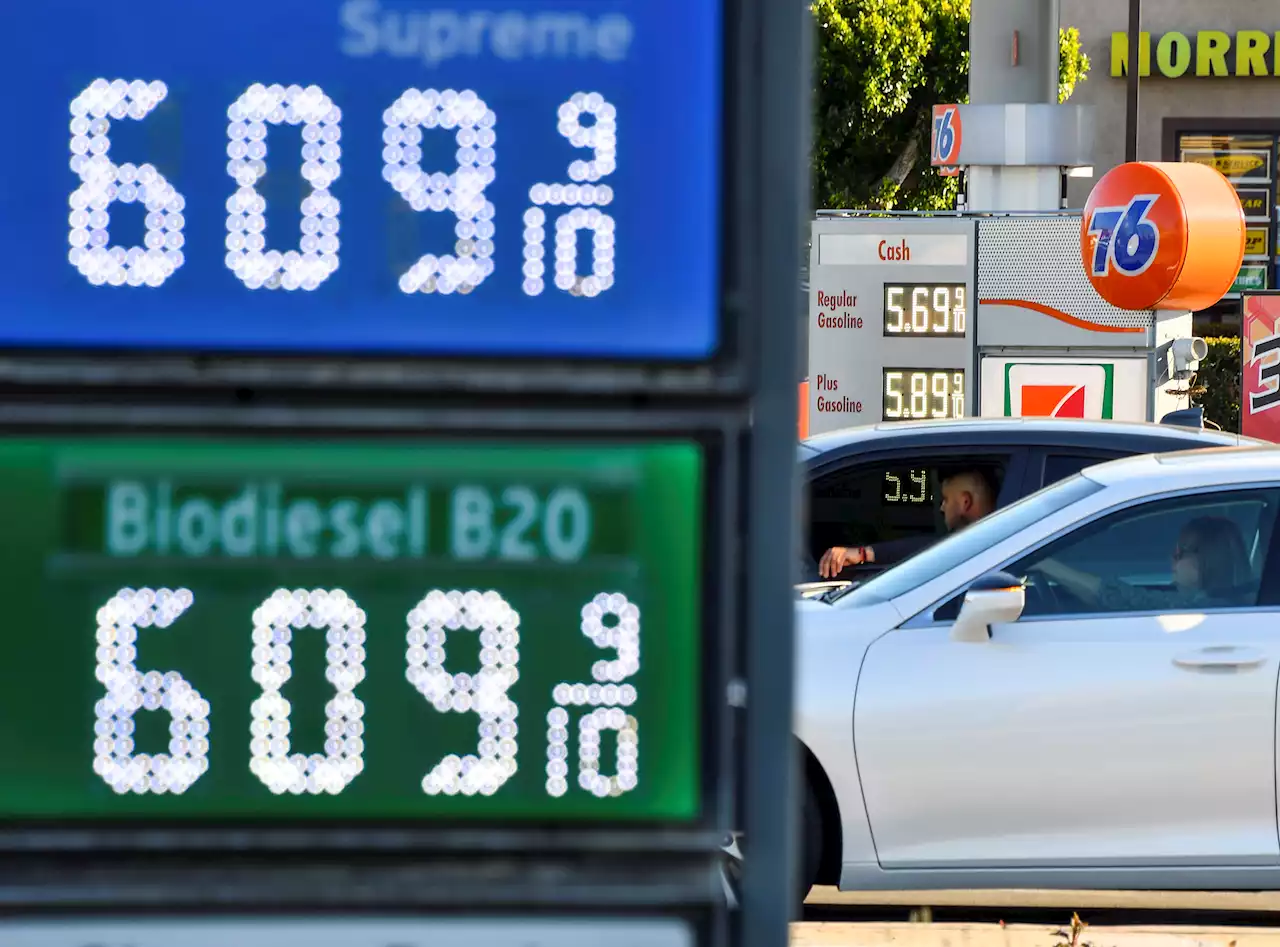 California's Gas Average Tops $6 Per Gallon as Prices Across the U.S. Surge