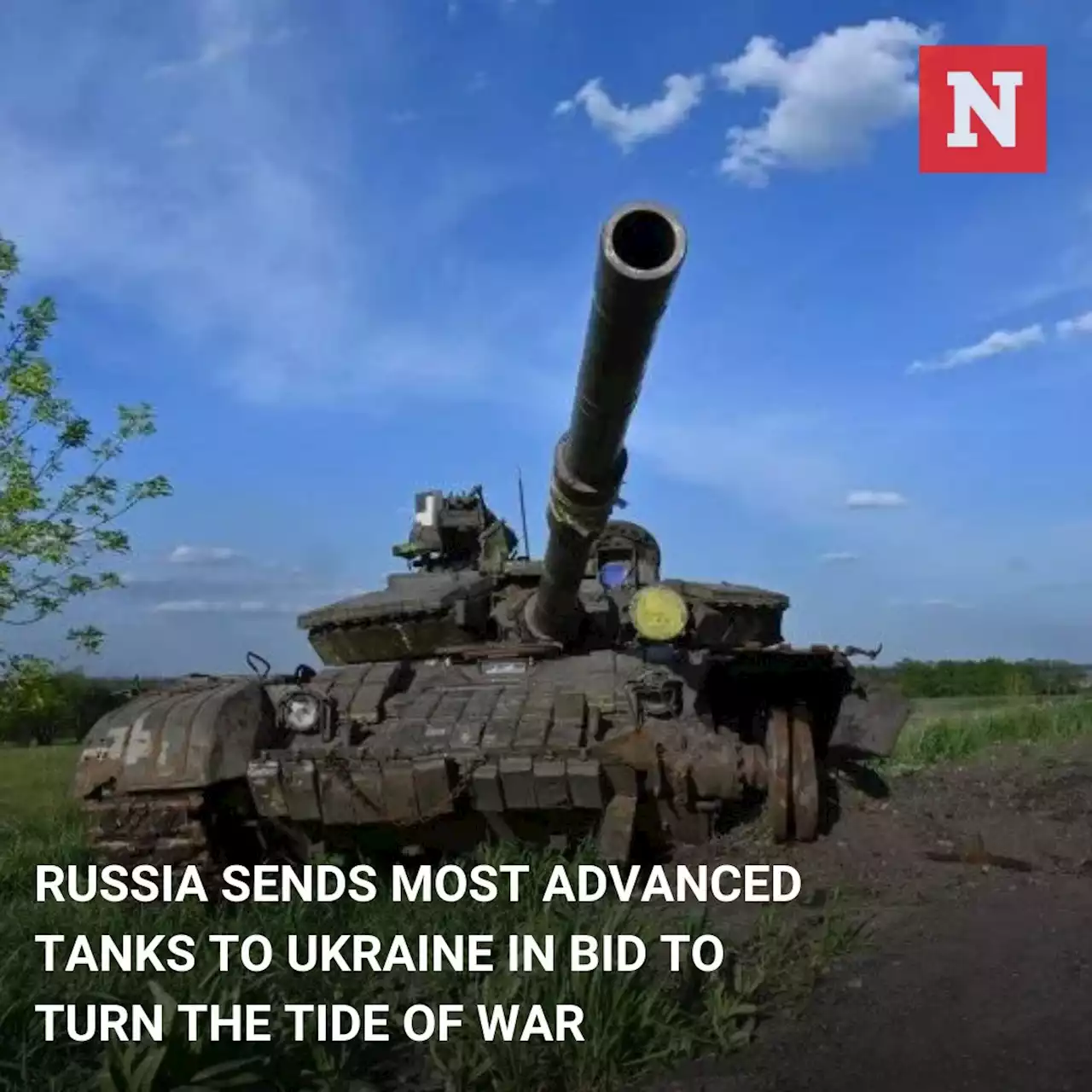 Russia sends most advanced tanks to Ukraine in bid to turn the tide of war