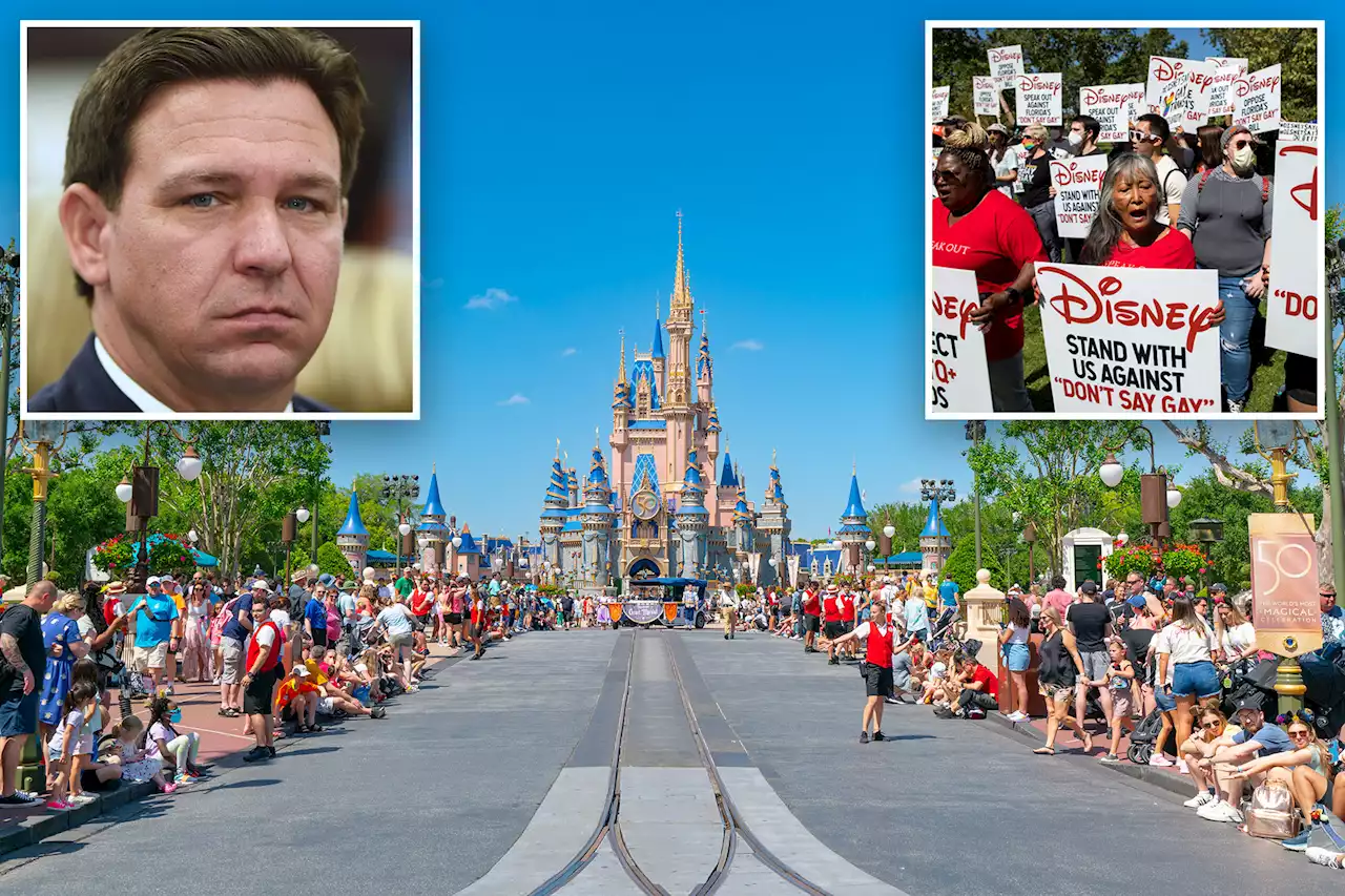 Ron DeSantis says Florida will take over Disney’s autonomous district