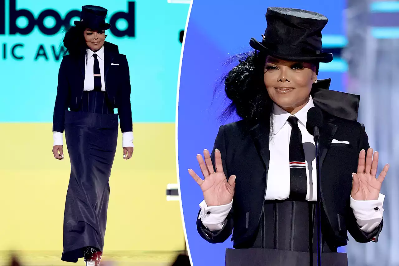 Janet Jackson makes surprise appearance at Billboard Music Awards 2022