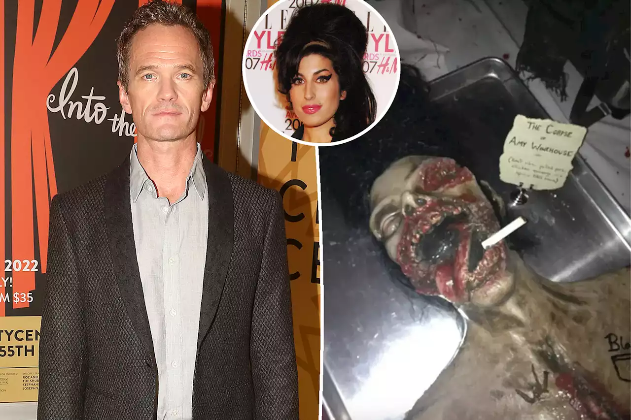 Neil Patrick Harris apologizes for Amy Winehouse corpse charcuterie