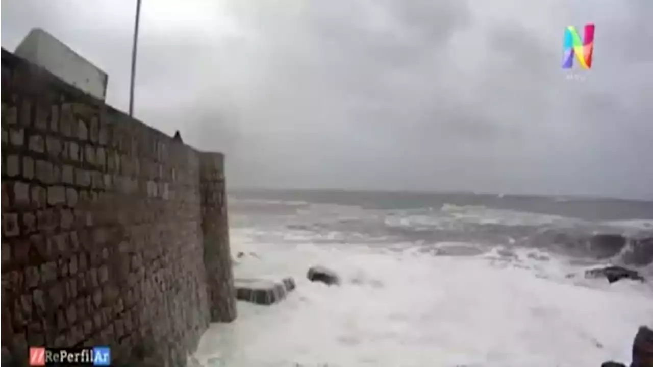 Alerta Naranja: un ciclón extra tropical impacta de lleno a Buenos Aires