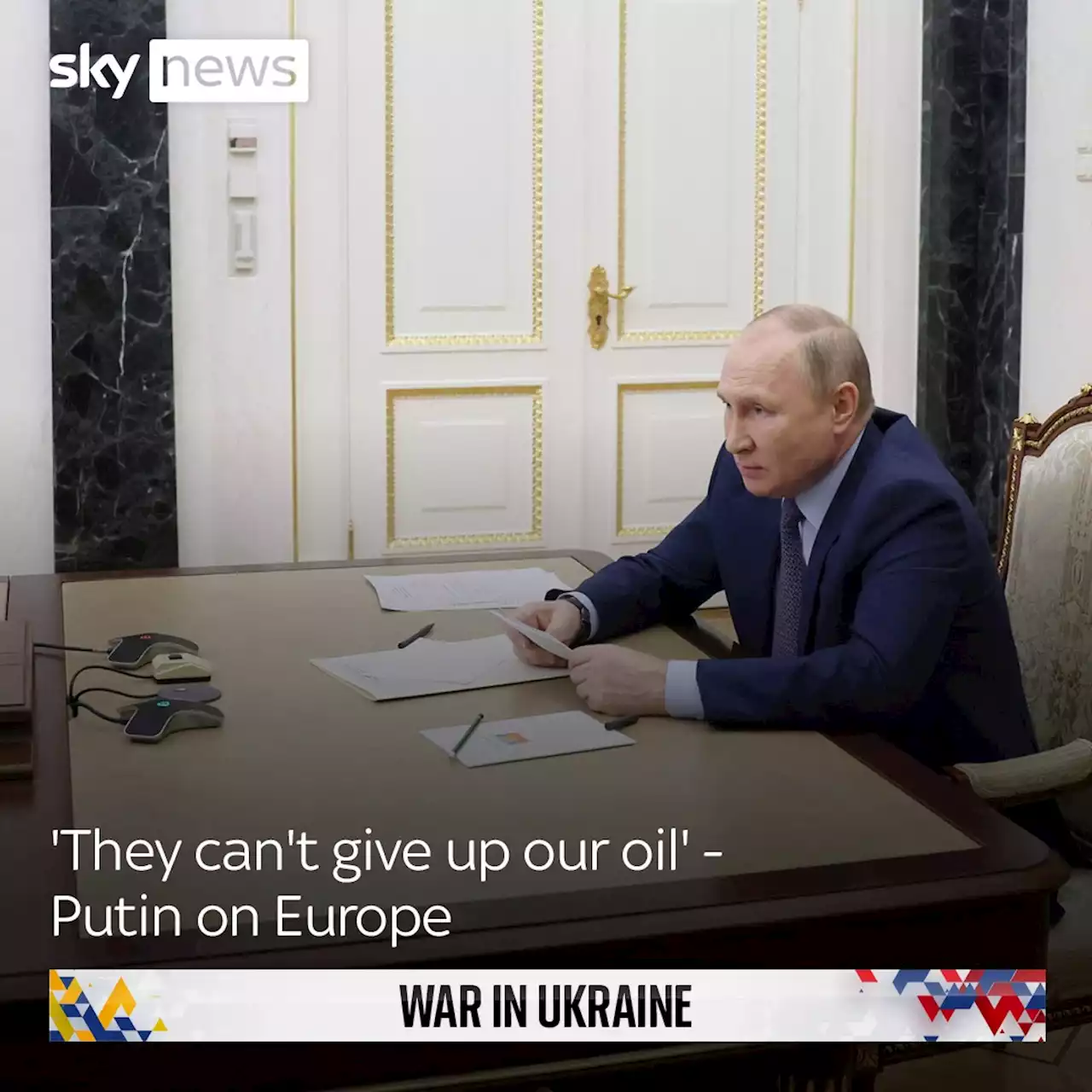 Ukraine news live: Putin warns of 'irreversible consequences' for Europe; 'surrendered' soldiers seen leaving steelworks