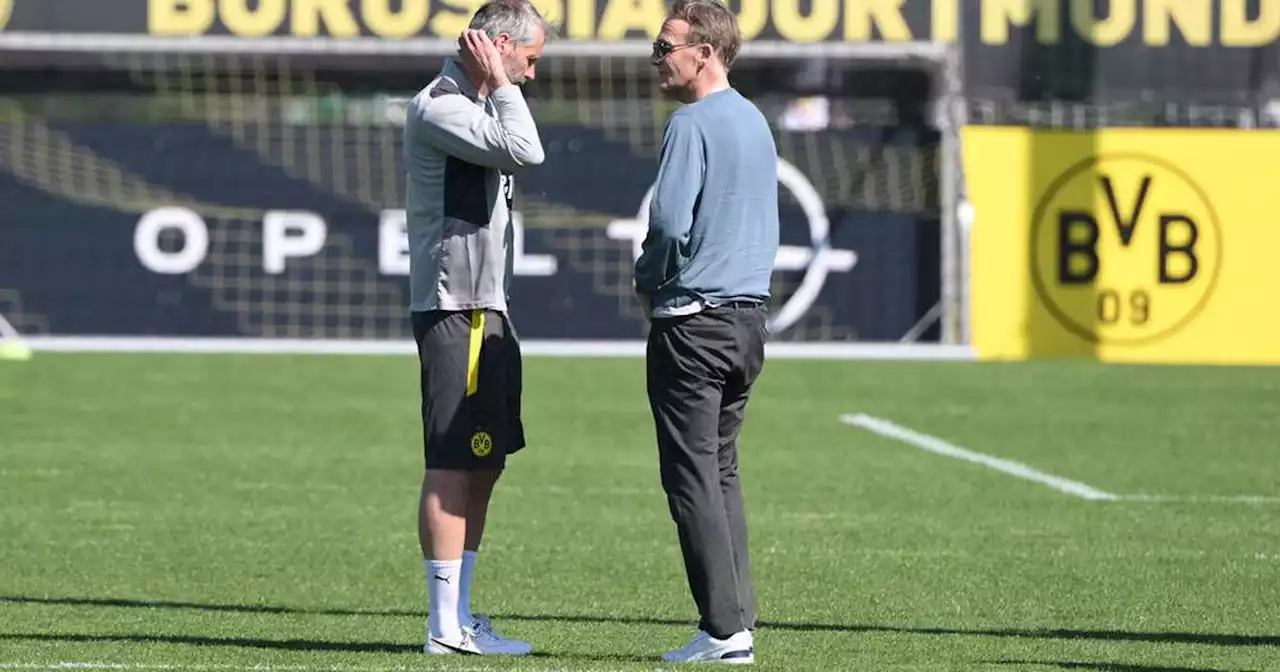 Krisengipfel beim BVB: Was die Bosse jetzt von Trainer Marco Rose fordern