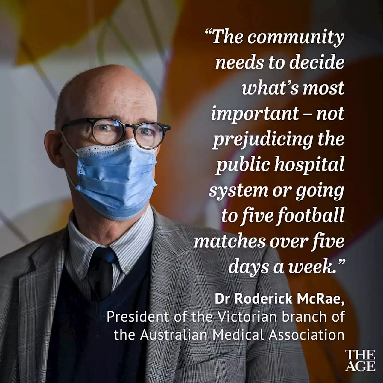 Doctors plead with Victorians to wear masks, for the good of us all