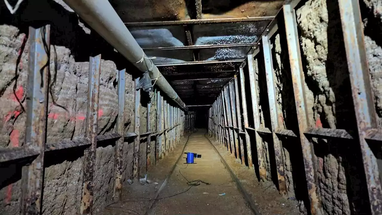 Big cross-border tunnel found linking Tijuana, San Diego