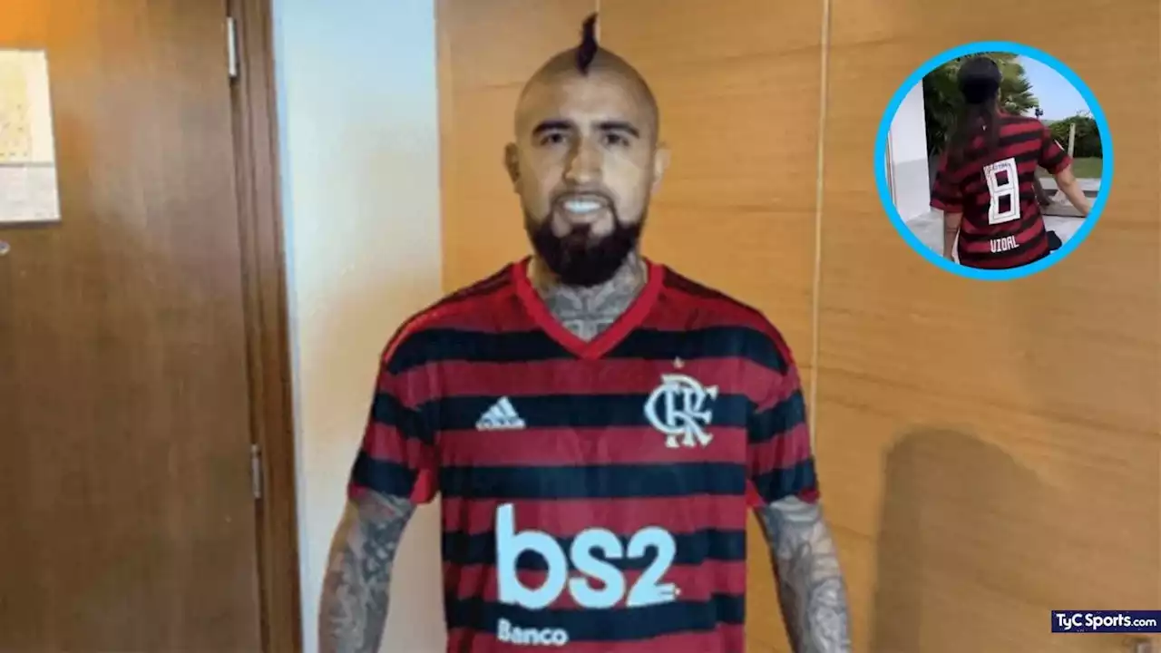 El guiño de Arturo Vidal a Flamengo - TyC Sports