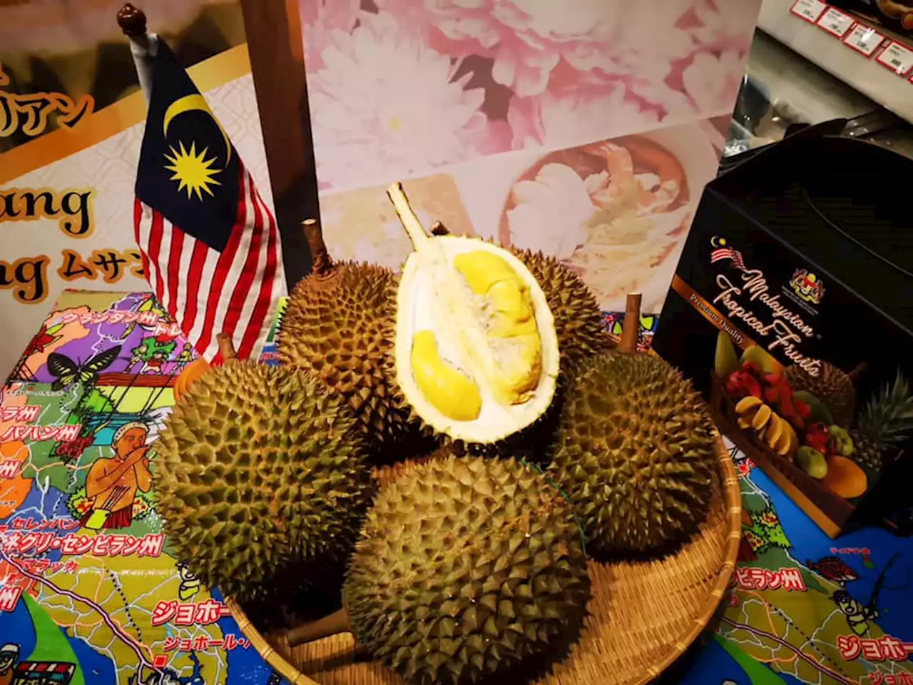 Pengeluaran durian sasar hampir 1/2 juta tan, Johor nombor satu