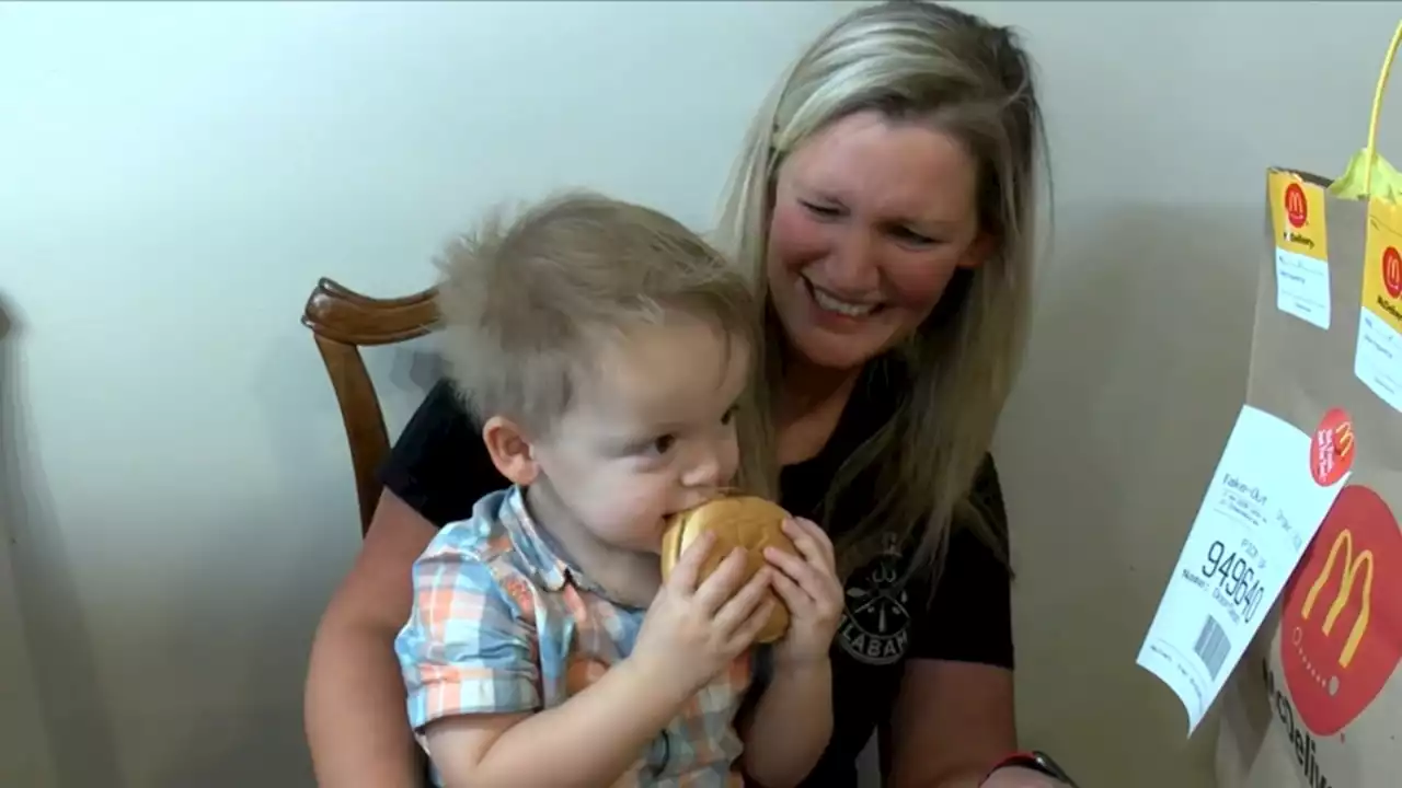 Toddler orders 31 McDonald's cheeseburgers through DoorDash on mom's unlocked phone