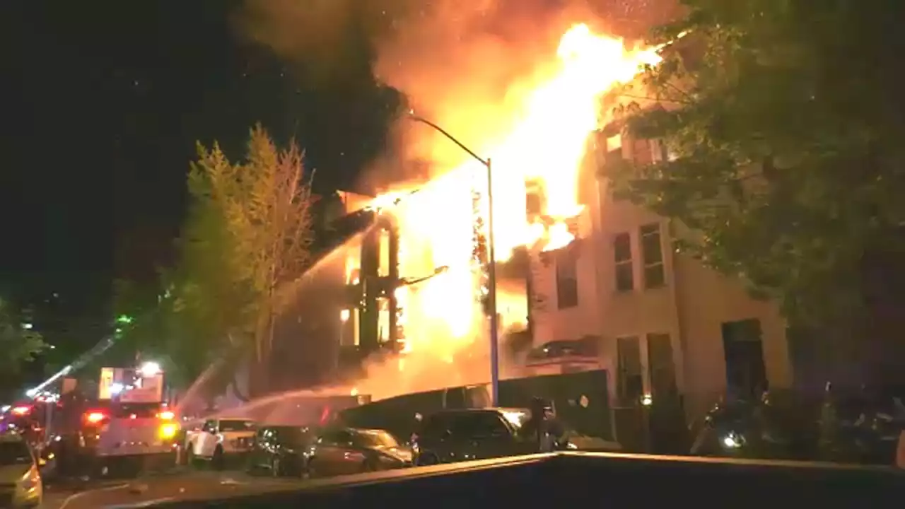 Fireball consumes multiple attached homes in Mott Haven, Bronx