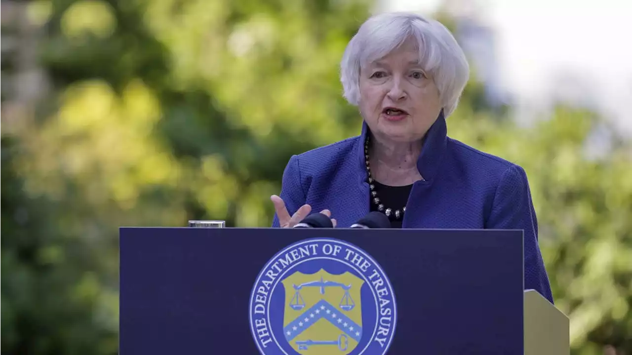 Yellen warns of 'stagflationary effects' of higher food and gas prices