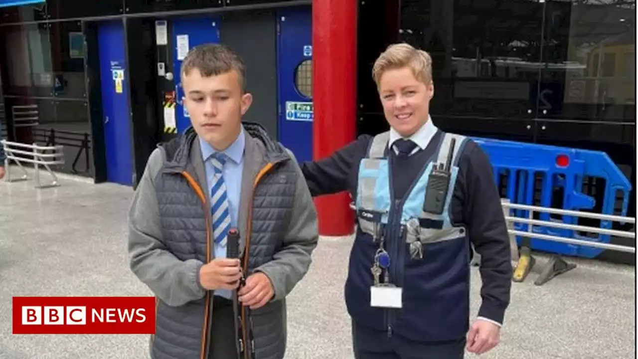 Liverpool: Teenager turns train announcer for the day