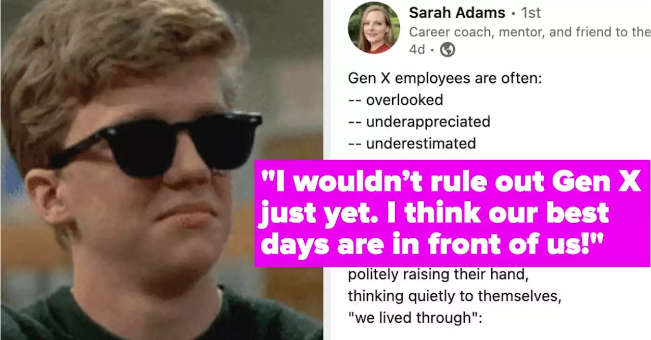 'I Wouldn't Rule Out Gen X Just Yet': This Woman's Gen X Rant Proves We Need To Stop Ignoring Her Generation