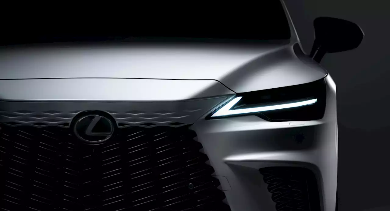 New 2023 Lexus RX Shows Its Face, Debuts On June 1 | Carscoops