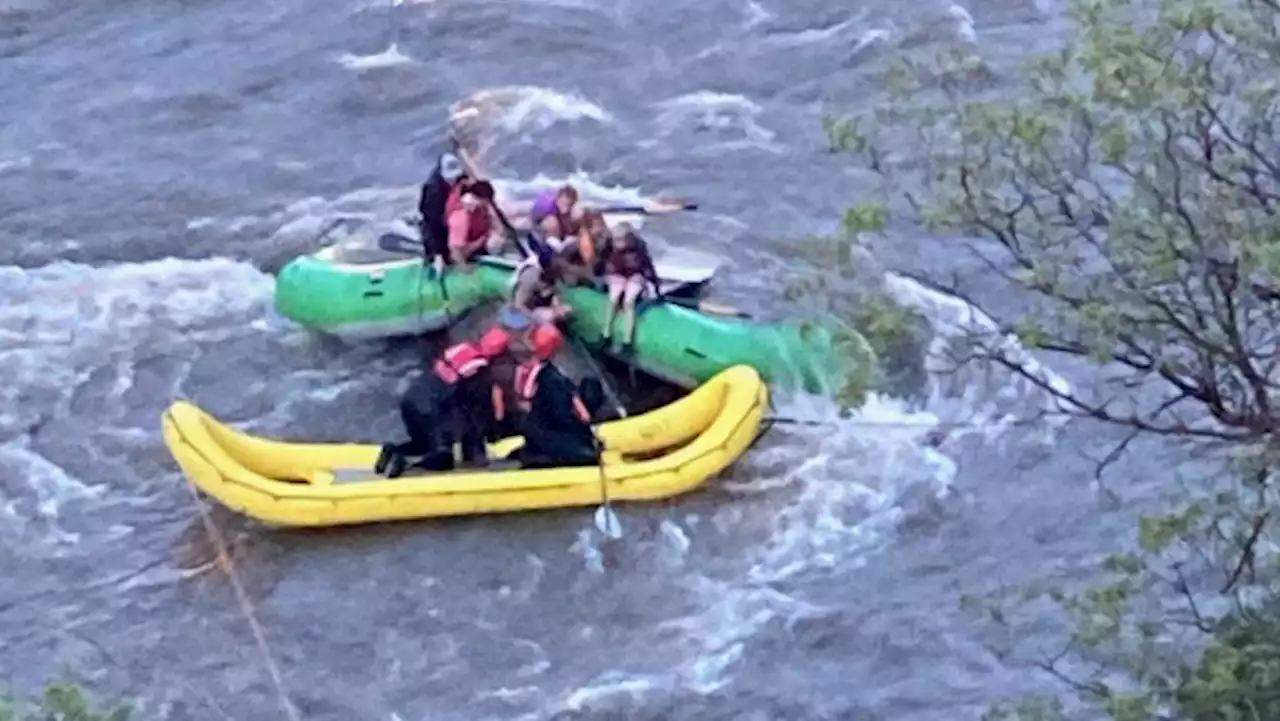 Roaring Fork Near Glenwood Springs Sees First Season Large River Rescue