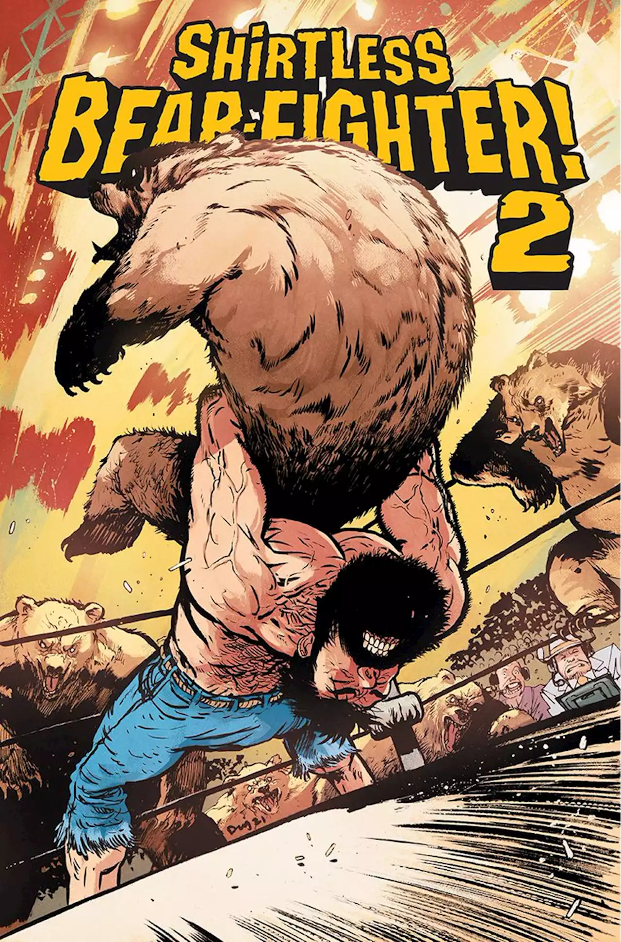 Jody LeHeup and Nil Vendrell Reunite for Shirtless Bear-Fighter 2 (Exclusive)