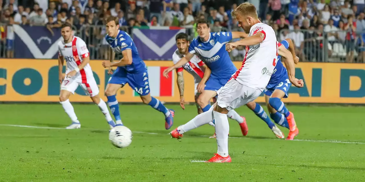 Serie B, Gytkjaer ribalta il Brescia: primo round per il Monza