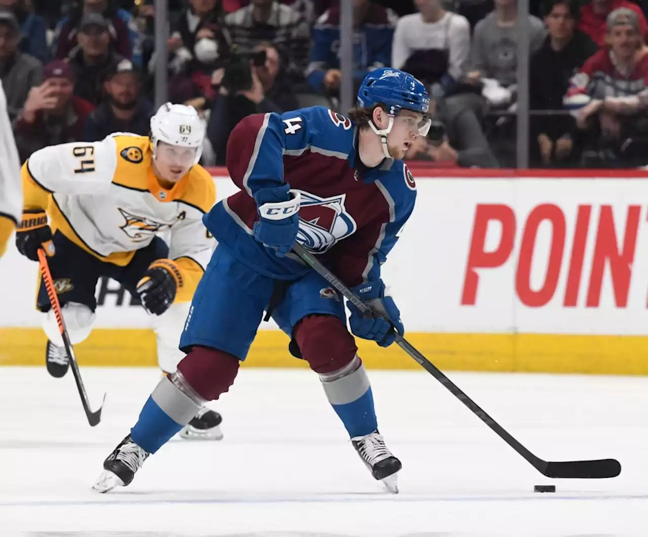 Bo Byram and Erik Johnson: More than 13 years separates the Avalanche defensive pairing