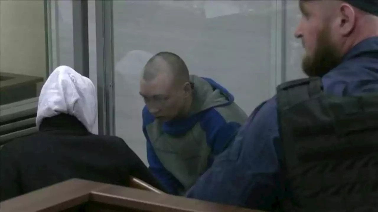 Video: Ukraine holds first war crimes trial against Russian soldier