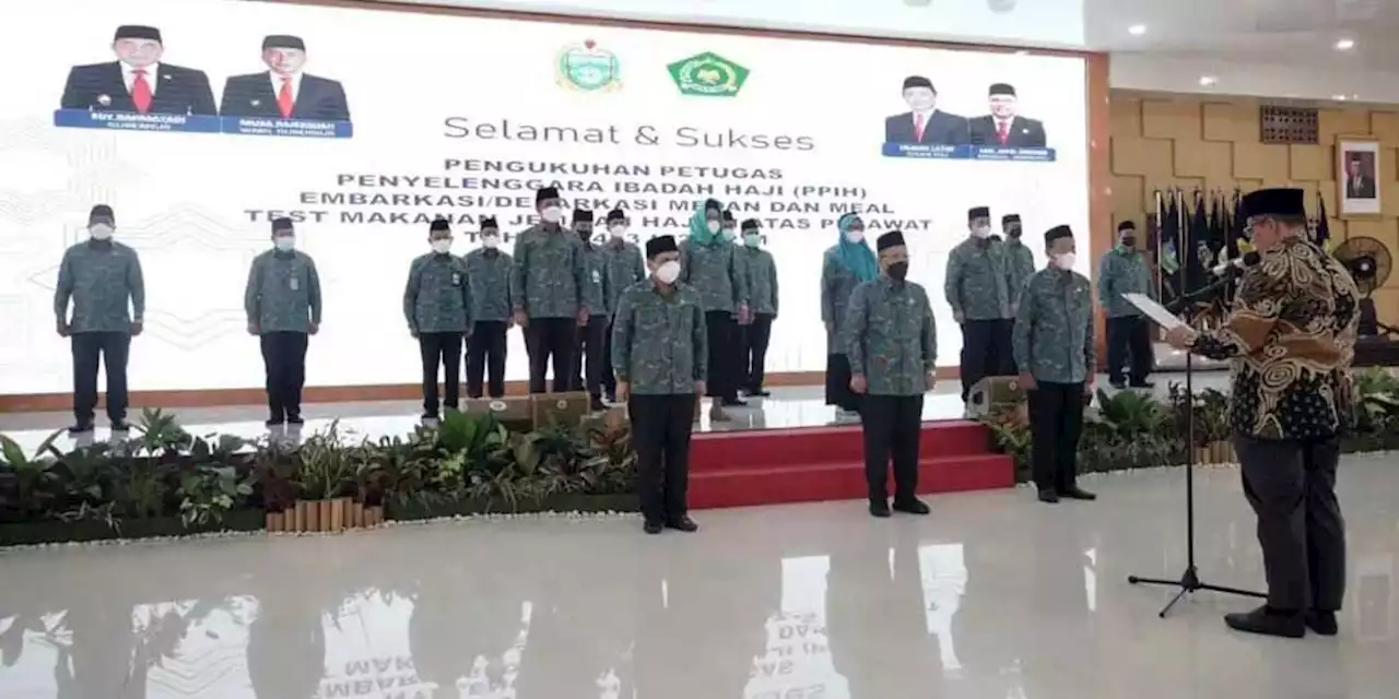 PPIH Embarkasi Medan Dilantik