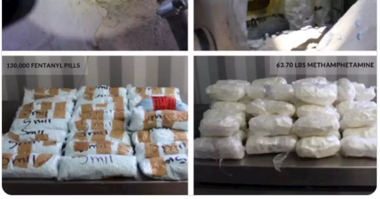 $550K of fentanyl and methamphetamine seized at Port of Nogales