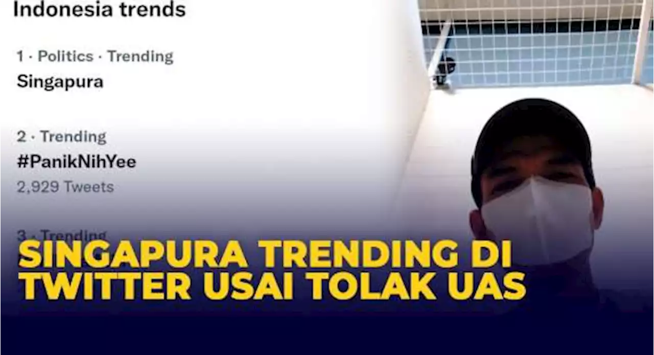 Singapura Trending di Twitter Usai Tolak Ustaz Abdul Somad