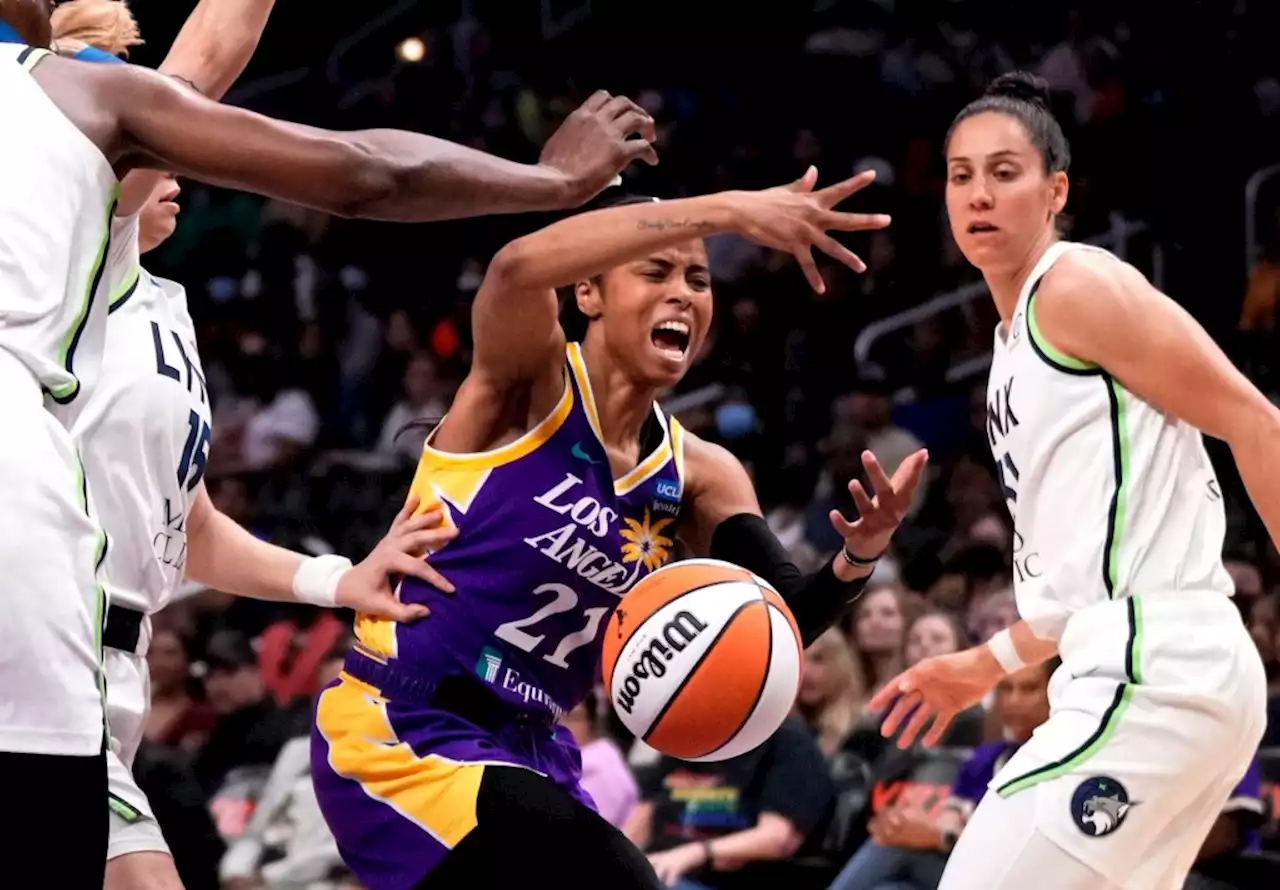 Sparks lose home opener to Lynx on late layup