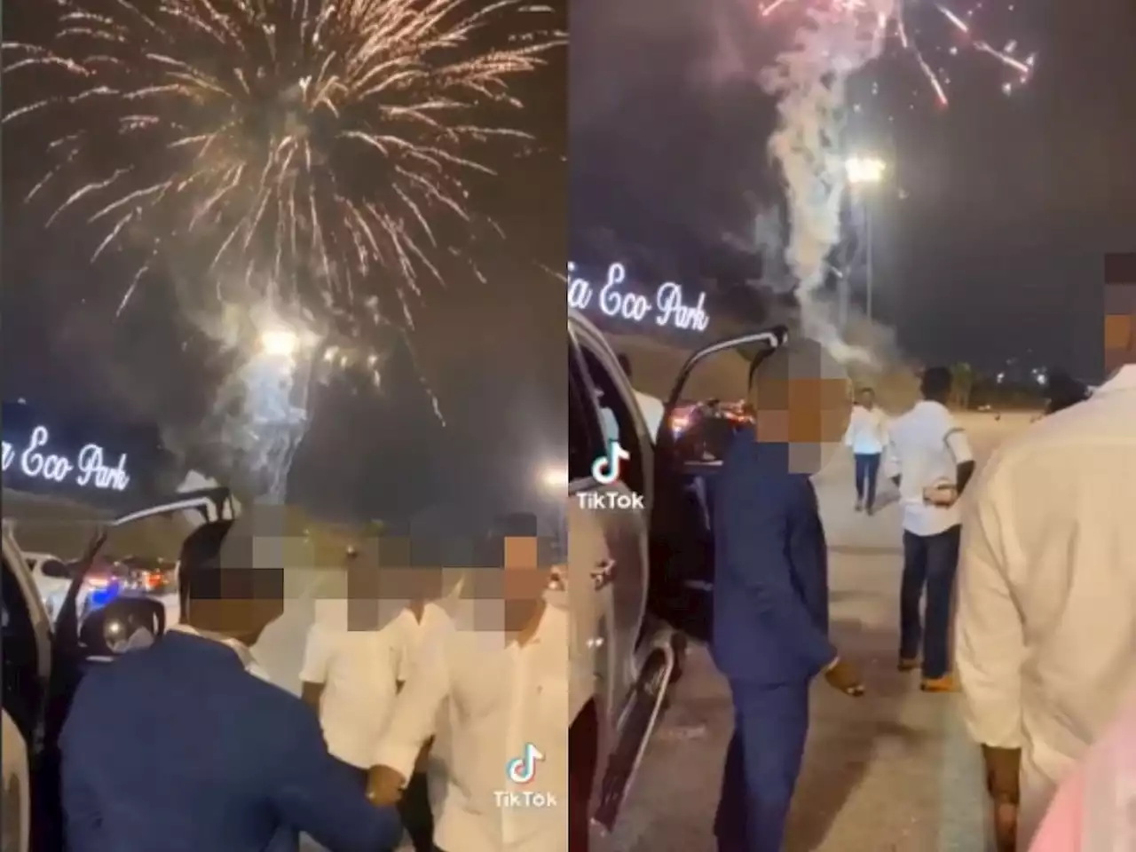 Viral video of men burning fireworks for ‘birthday boy Mustafa’ near Setia Alam toll plaza result in their arrest