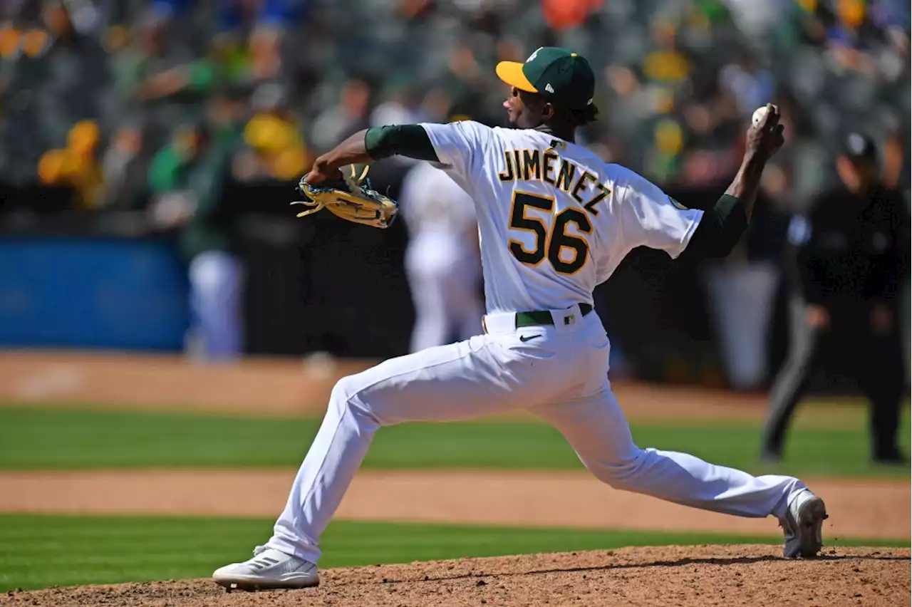 Athletics’ Dany Jimenez thriving with a mystery pitch as late-inning reliever