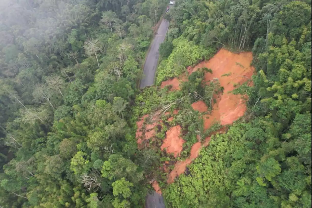 Landslide forces closure of Jalan Ranau-Kiulu | The Malaysian Insight