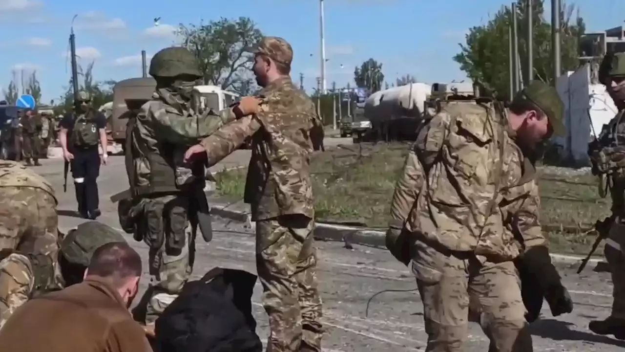 Russia says 265 Azov fighters surrender at Azovstal plant