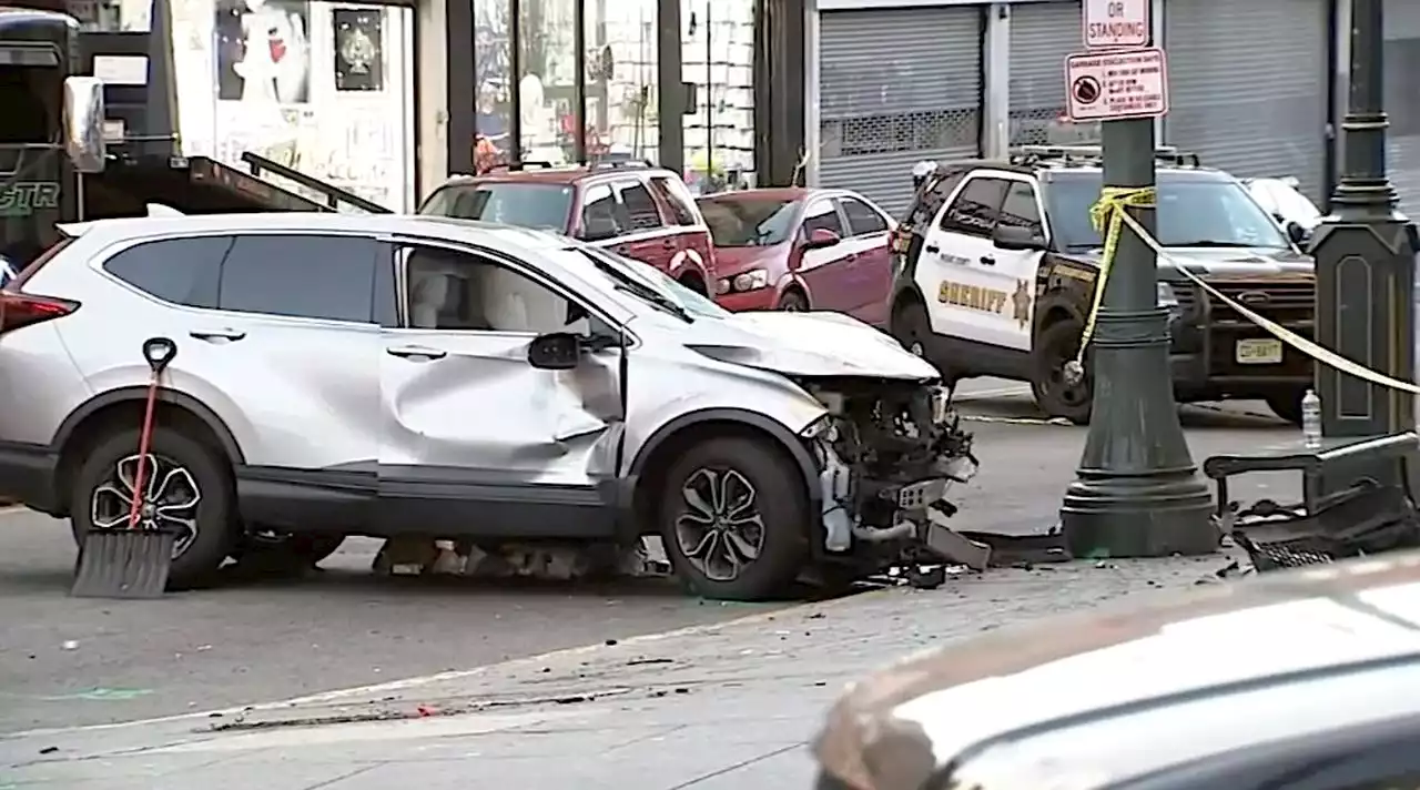 1 killed, 6 hurt after SUV hits slams into pedestrians in Paterson