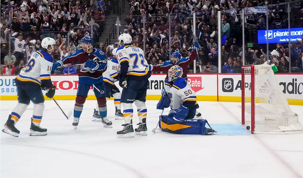 Josh Manson’s OT goal propels Avalanche to Game 1 win over Blues