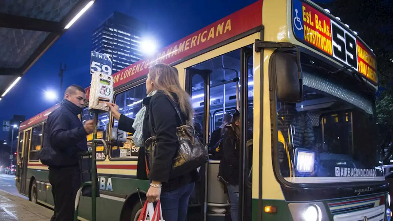 Cómo funcionará el transporte público el día del Censo 2022