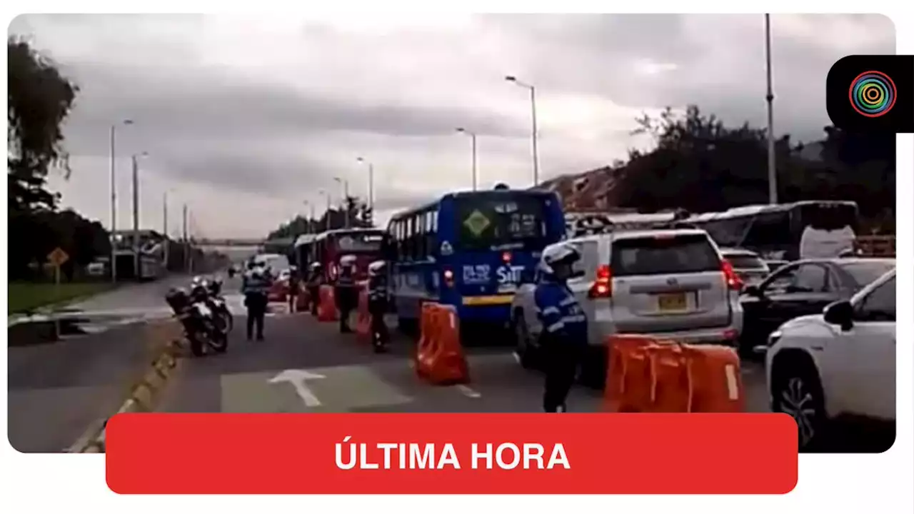 [Video] Volvió a romperse tubo del acueducto en Autopista Norte de Bogotá y causa trancón - Pulzo