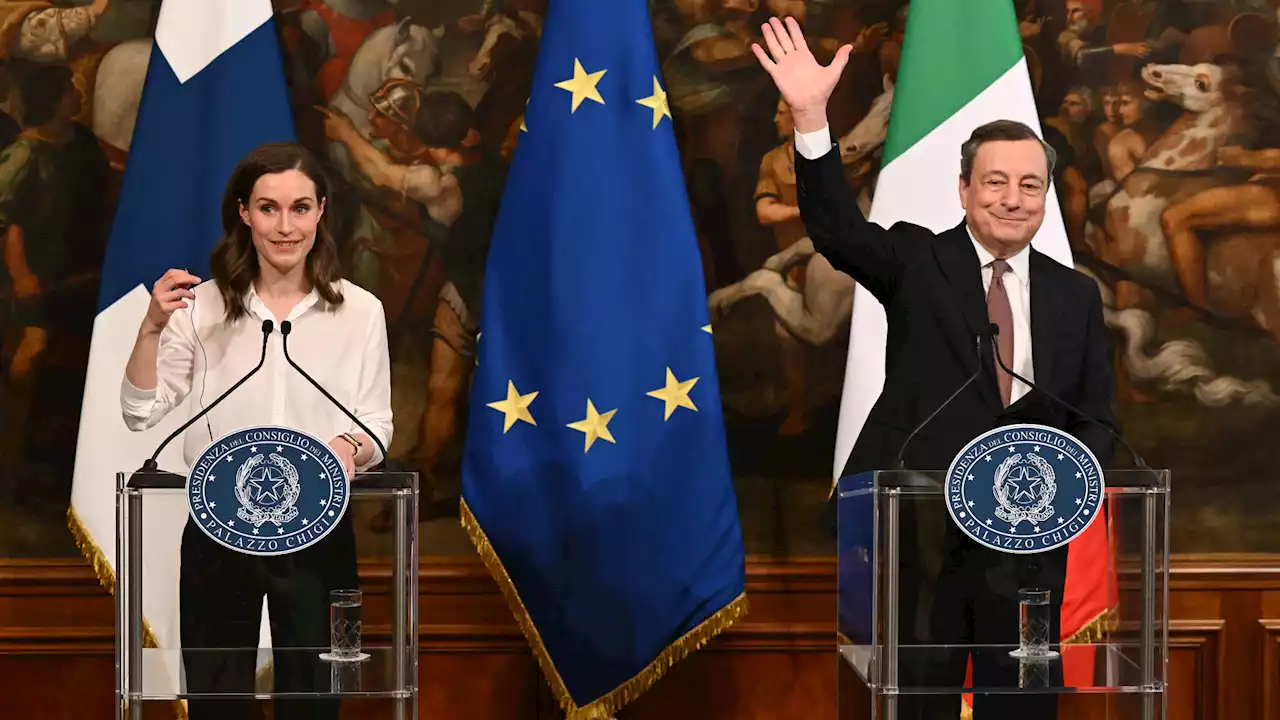 A Chigi. Draghi: 'Impegno c'è e non ha condizioni'. Marin: 'Più sicurezza per noi e per l'Ue'