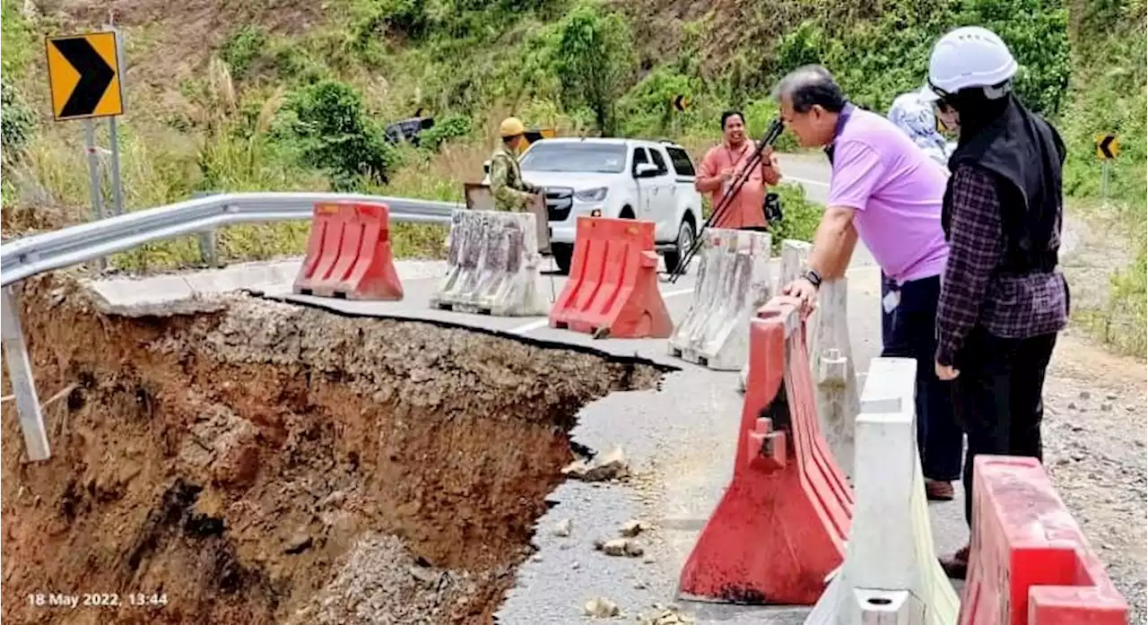 Diversion to be built after road collapses in Sabah