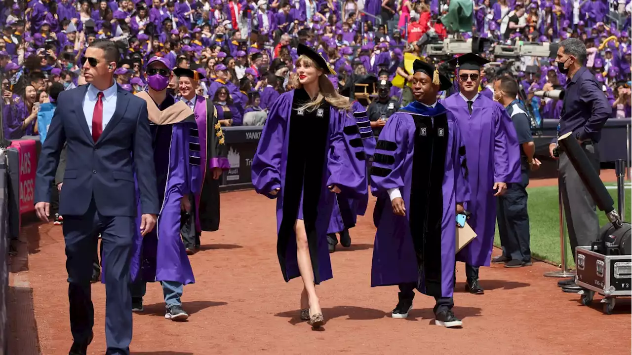 Taylor Swift Tells NYU Graduates to ‘Learn to Live Alongside Cringe’