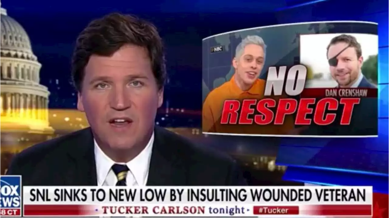 Tucker Is Now Cool With Mocking Dan Crenshaw’s Missing Eye