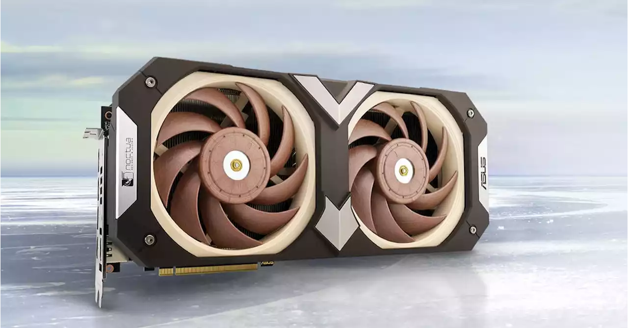 Noctua stuck its big brown desktop PC fans on an RTX 3080