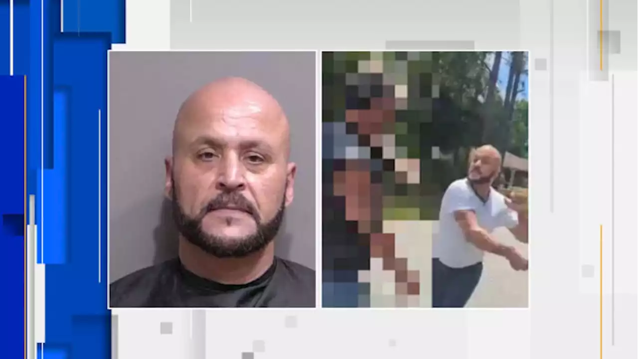 Road rage incident caught on video lands 50-year-old in jail, Flagler deputies say