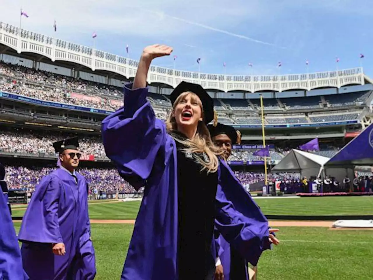 Taylor Swift receives honorary degree from NYU, delivers address to Class of 2022