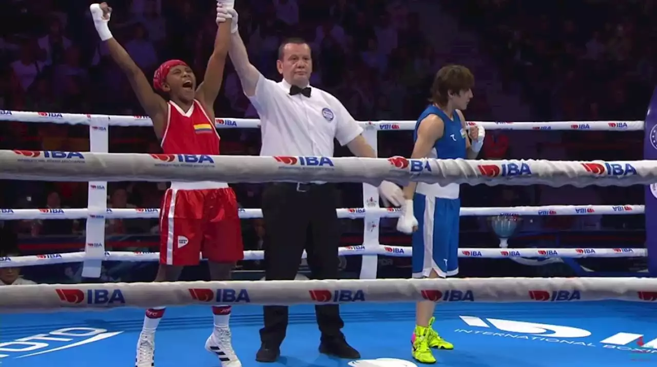 Ingrit Valencia va por el título orbital: clasificó a la final del Mundial de Boxeo