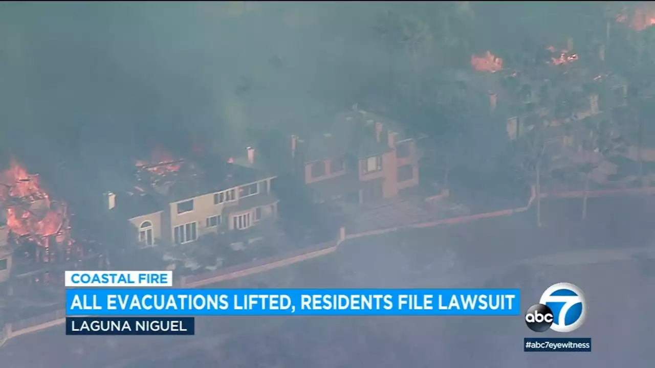 All mandatory evacuations lifted for Laguna Niguel fire that charred 200 acres, destroyed 20 homes