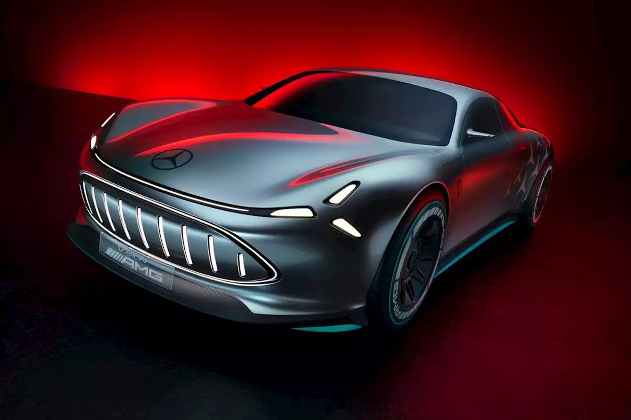 Mercedes Vision AMG concept reveals electric performance future