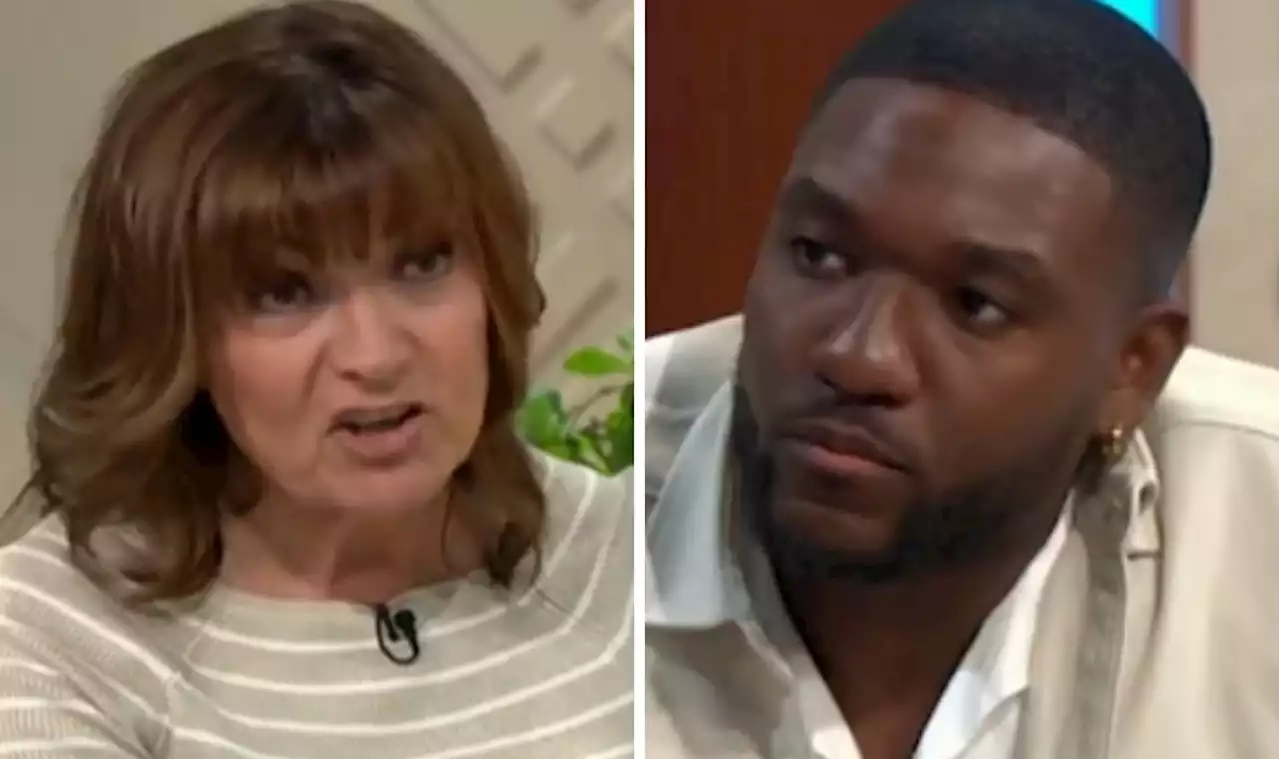 Lorraine warns Emmerdale guest ‘behave yourself’ after appearance comment