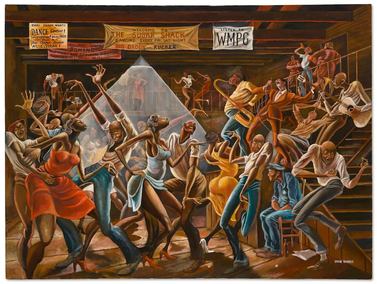 How A Hedge Fund Manager's $15 Million Bid Turned Artist Ernie Barnes Into A Hot Commodity