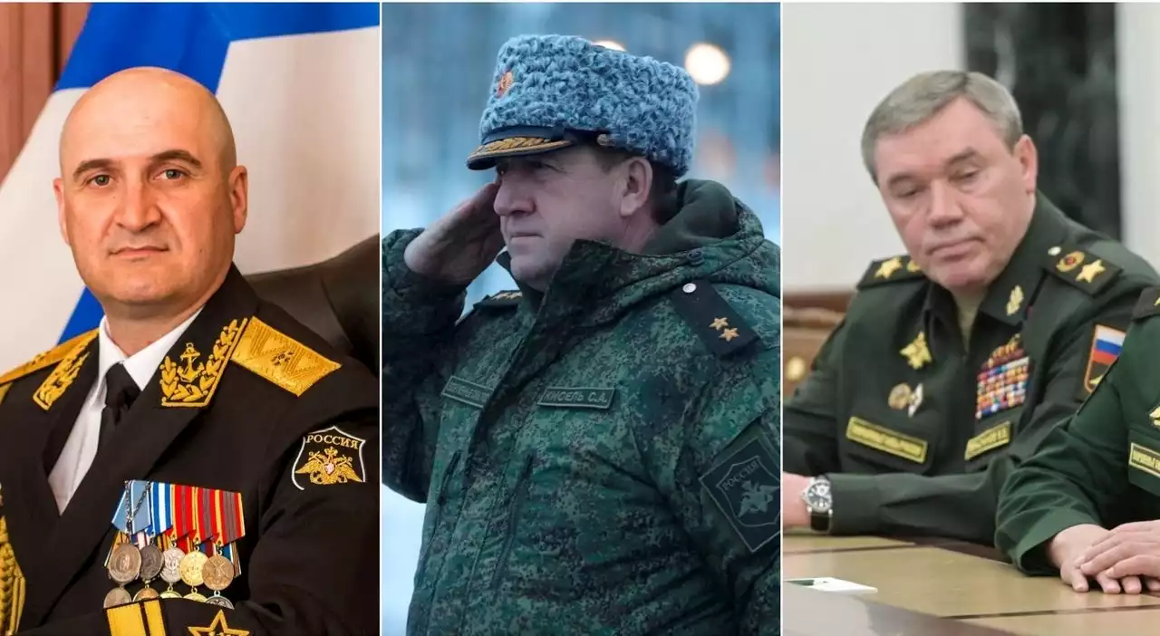 Comandanti russi licenziati da Putin dopo gli errori in guerra: Kisel, Osipov e il mistero Gerasimov