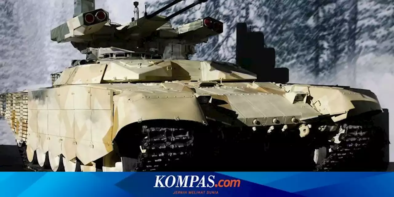 Rusia Mulai Turunkan BMPT-72 “Terminator”, Bisa Tembakkan Peluru Berdaya Ledak Tinggi