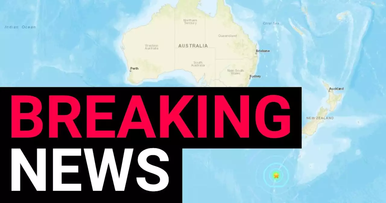 Earthquake with 6.7 magnitude detected off coast of New Zealand